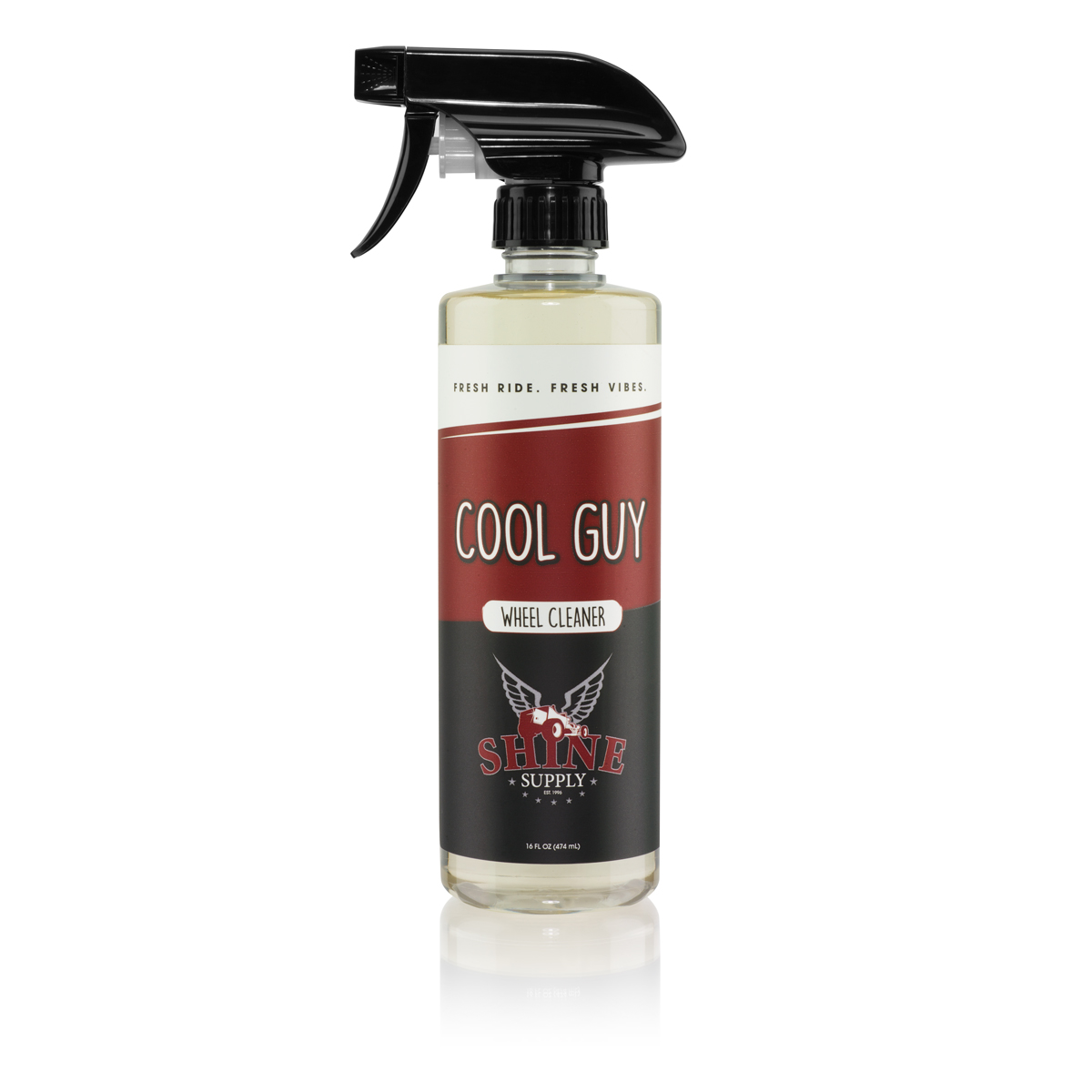 COOL GUY 16OZ W/BLACK SPRAYER