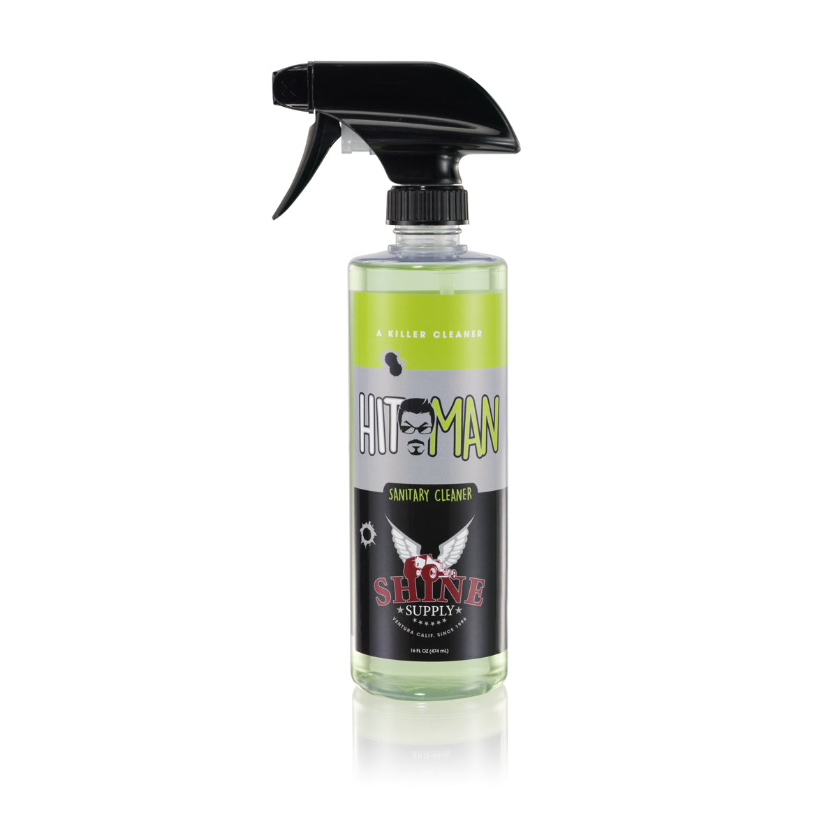 HIT MAN 16OZ W/BLACK SPRAYER