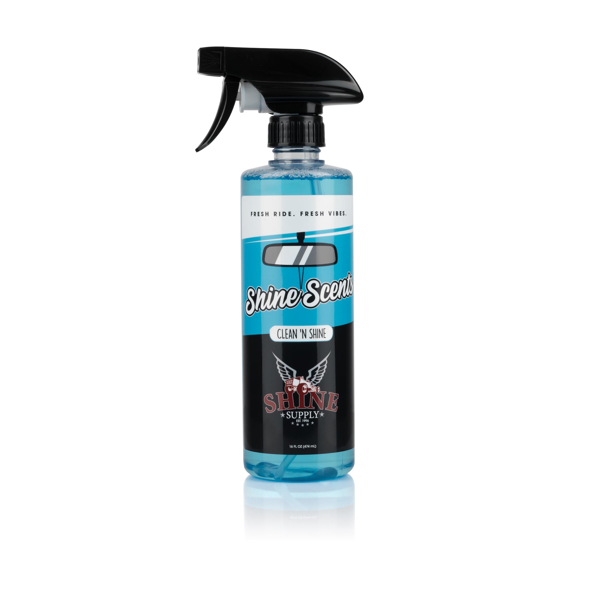 "Shine Scents" Clean 'N Shine - 16oz. w/ Black Sprayer