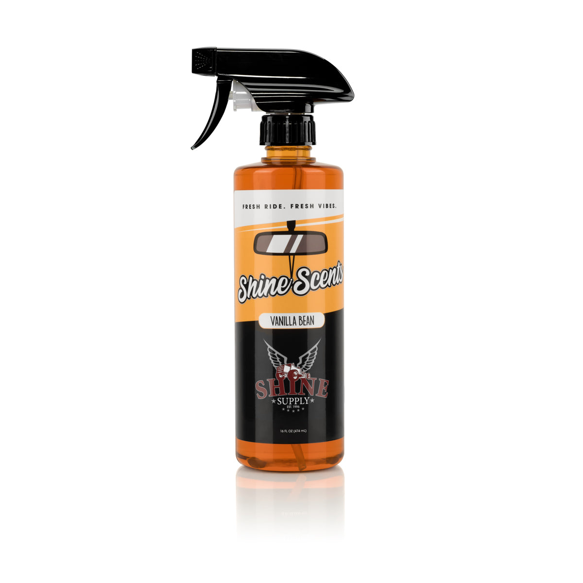 "Shine Scents" Vanilla Bean - 16oz. w/ Black Sprayer