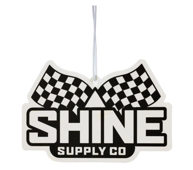 "Checkered Flag" Vanilla Air Freshener